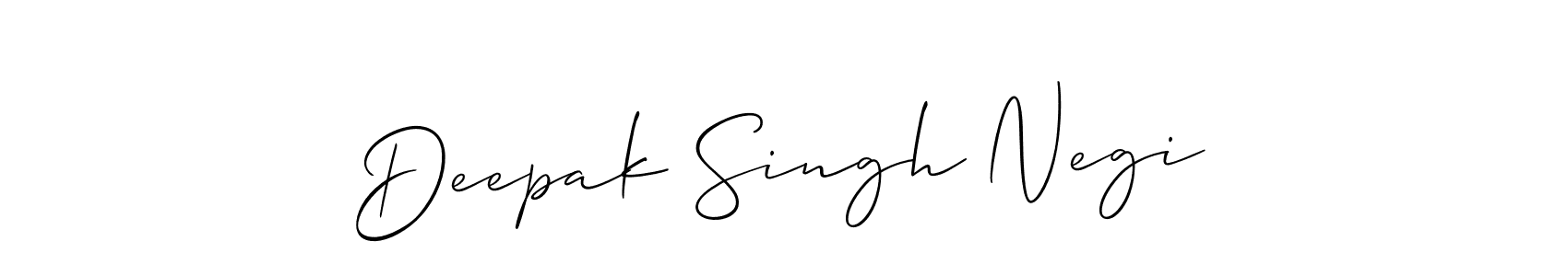 Once you've used our free online signature maker to create your best signature Allison_Script style, it's time to enjoy all of the benefits that Deepak Singh Negi name signing documents. Deepak Singh Negi signature style 2 images and pictures png