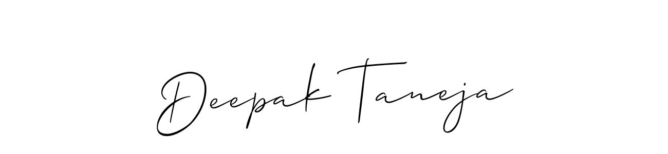 Once you've used our free online signature maker to create your best signature Allison_Script style, it's time to enjoy all of the benefits that Deepak Taneja name signing documents. Deepak Taneja signature style 2 images and pictures png