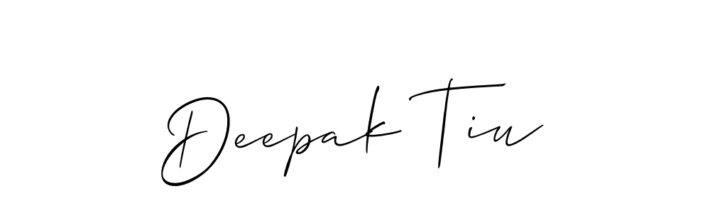 You can use this online signature creator to create a handwritten signature for the name Deepak Tiu. This is the best online autograph maker. Deepak Tiu signature style 2 images and pictures png