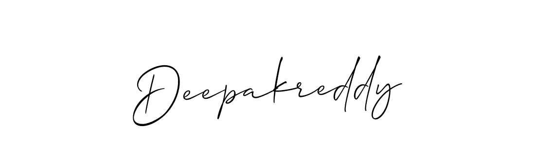 How to Draw Deepakreddy signature style? Allison_Script is a latest design signature styles for name Deepakreddy. Deepakreddy signature style 2 images and pictures png