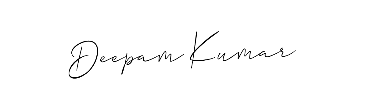 Make a beautiful signature design for name Deepam Kumar. Use this online signature maker to create a handwritten signature for free. Deepam Kumar signature style 2 images and pictures png
