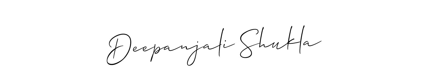 Best and Professional Signature Style for Deepanjali Shukla. Allison_Script Best Signature Style Collection. Deepanjali Shukla signature style 2 images and pictures png