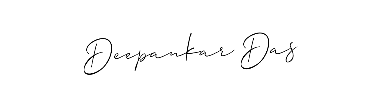You should practise on your own different ways (Allison_Script) to write your name (Deepankar Das) in signature. don't let someone else do it for you. Deepankar Das signature style 2 images and pictures png