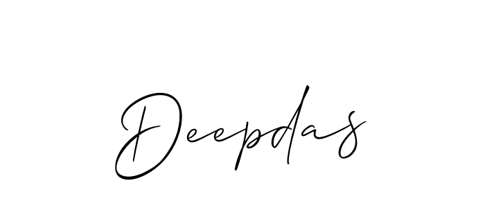 Once you've used our free online signature maker to create your best signature Allison_Script style, it's time to enjoy all of the benefits that Deepdas name signing documents. Deepdas signature style 2 images and pictures png