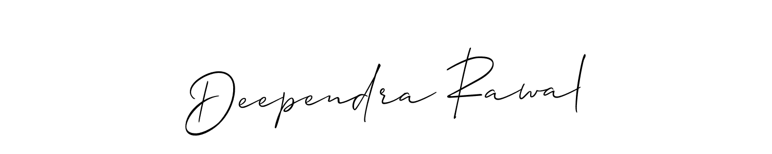 Once you've used our free online signature maker to create your best signature Allison_Script style, it's time to enjoy all of the benefits that Deependra Rawal name signing documents. Deependra Rawal signature style 2 images and pictures png