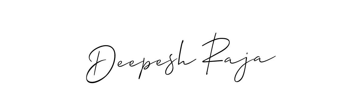 You should practise on your own different ways (Allison_Script) to write your name (Deepesh Raja) in signature. don't let someone else do it for you. Deepesh Raja signature style 2 images and pictures png