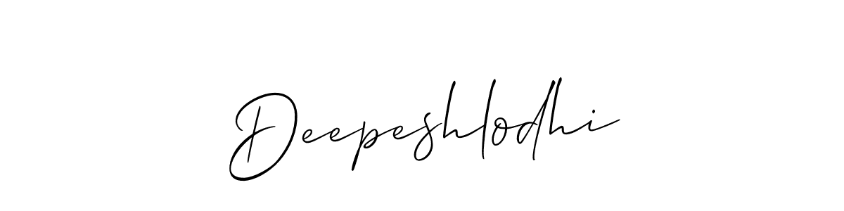 Also You can easily find your signature by using the search form. We will create Deepeshlodhi name handwritten signature images for you free of cost using Allison_Script sign style. Deepeshlodhi signature style 2 images and pictures png