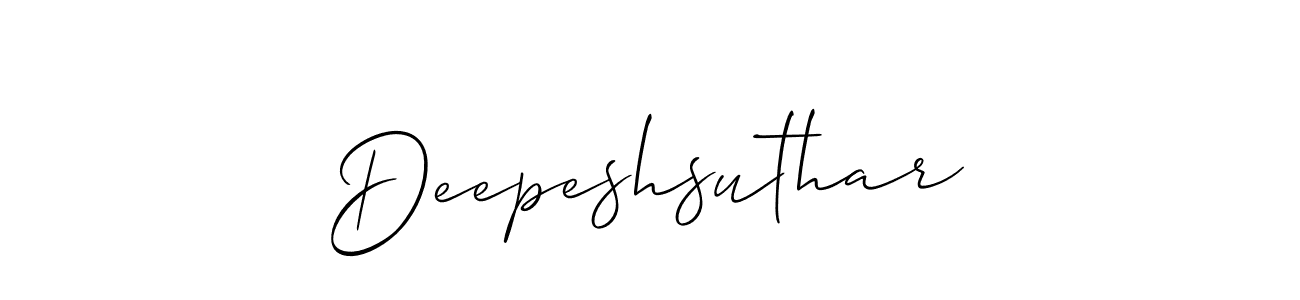 Make a beautiful signature design for name Deepeshsuthar. Use this online signature maker to create a handwritten signature for free. Deepeshsuthar signature style 2 images and pictures png