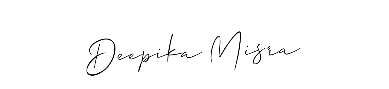 Similarly Allison_Script is the best handwritten signature design. Signature creator online .You can use it as an online autograph creator for name Deepika Misra. Deepika Misra signature style 2 images and pictures png