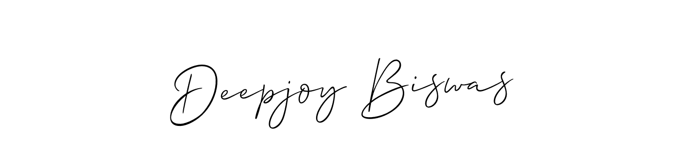 Once you've used our free online signature maker to create your best signature Allison_Script style, it's time to enjoy all of the benefits that Deepjoy Biswas name signing documents. Deepjoy Biswas signature style 2 images and pictures png