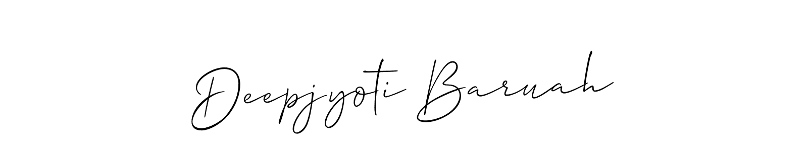Best and Professional Signature Style for Deepjyoti Baruah. Allison_Script Best Signature Style Collection. Deepjyoti Baruah signature style 2 images and pictures png