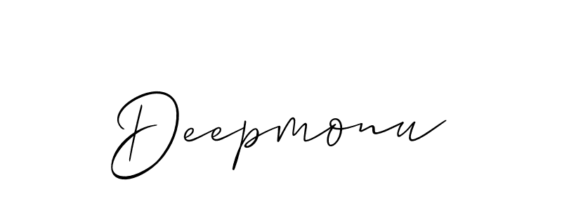 Make a beautiful signature design for name Deepmonu. Use this online signature maker to create a handwritten signature for free. Deepmonu signature style 2 images and pictures png