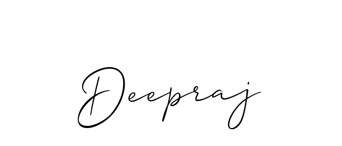 Make a beautiful signature design for name Deepraj. Use this online signature maker to create a handwritten signature for free. Deepraj signature style 2 images and pictures png