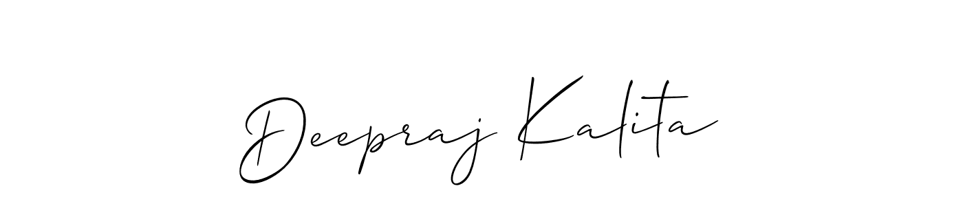 You can use this online signature creator to create a handwritten signature for the name Deepraj Kalita. This is the best online autograph maker. Deepraj Kalita signature style 2 images and pictures png