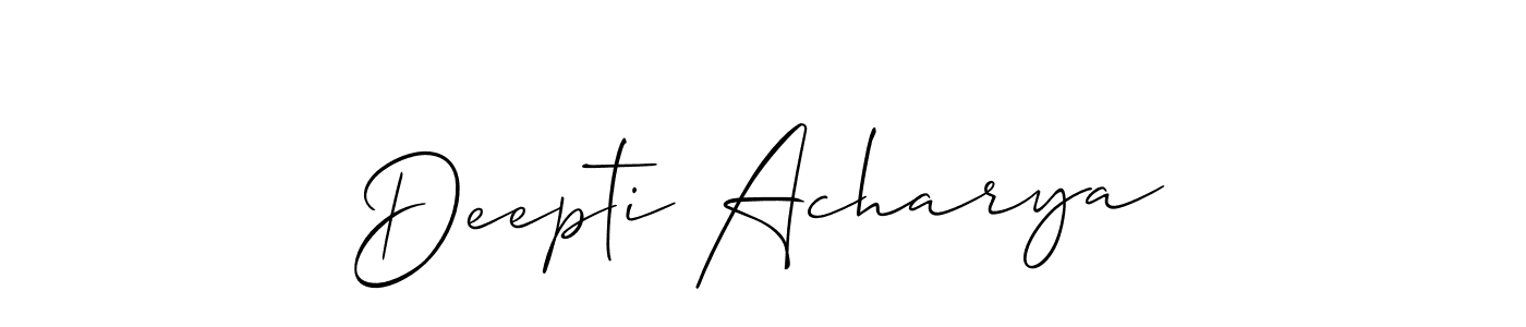 See photos of Deepti Acharya official signature by Spectra . Check more albums & portfolios. Read reviews & check more about Allison_Script font. Deepti Acharya signature style 2 images and pictures png