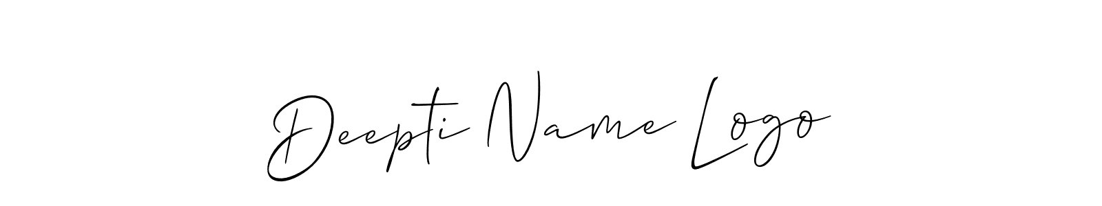 Deepti Name Logo stylish signature style. Best Handwritten Sign (Allison_Script) for my name. Handwritten Signature Collection Ideas for my name Deepti Name Logo. Deepti Name Logo signature style 2 images and pictures png