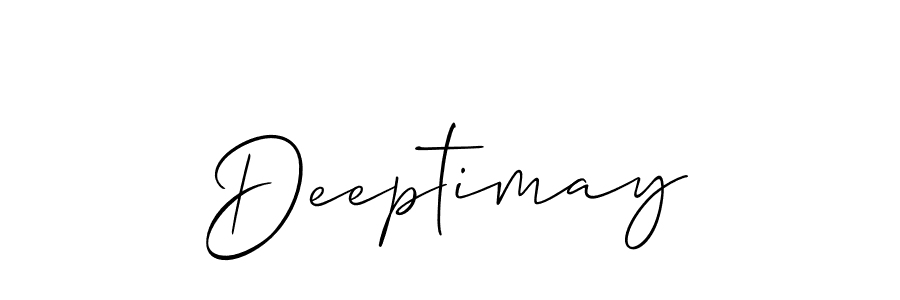 You should practise on your own different ways (Allison_Script) to write your name (Deeptimay) in signature. don't let someone else do it for you. Deeptimay signature style 2 images and pictures png