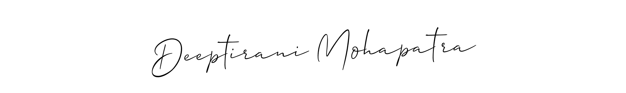 Make a beautiful signature design for name Deeptirani Mohapatra. Use this online signature maker to create a handwritten signature for free. Deeptirani Mohapatra signature style 2 images and pictures png