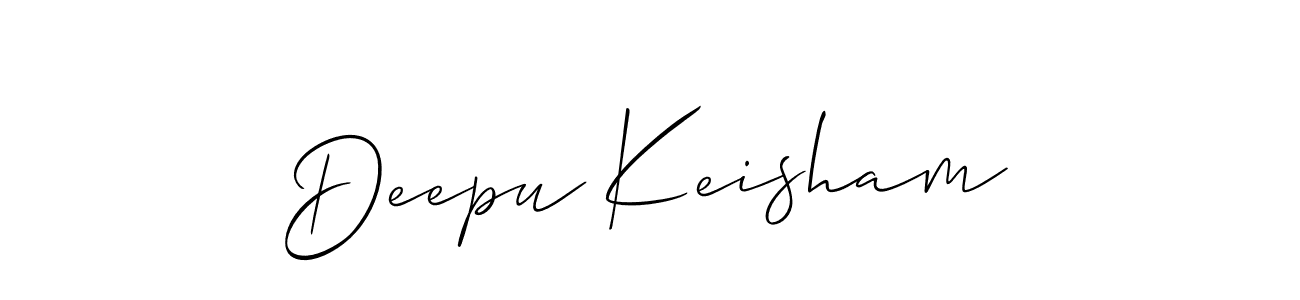 It looks lik you need a new signature style for name Deepu Keisham. Design unique handwritten (Allison_Script) signature with our free signature maker in just a few clicks. Deepu Keisham signature style 2 images and pictures png