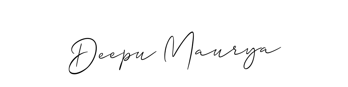 How to Draw Deepu Maurya signature style? Allison_Script is a latest design signature styles for name Deepu Maurya. Deepu Maurya signature style 2 images and pictures png