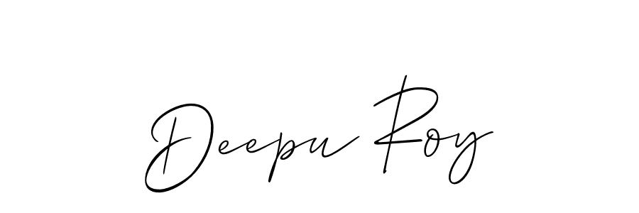 Similarly Allison_Script is the best handwritten signature design. Signature creator online .You can use it as an online autograph creator for name Deepu Roy. Deepu Roy signature style 2 images and pictures png