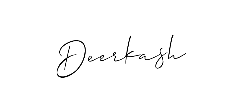 Check out images of Autograph of Deerkash name. Actor Deerkash Signature Style. Allison_Script is a professional sign style online. Deerkash signature style 2 images and pictures png