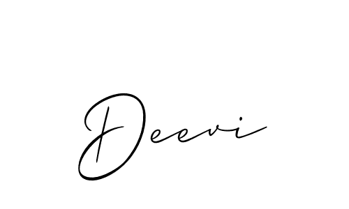 Similarly Allison_Script is the best handwritten signature design. Signature creator online .You can use it as an online autograph creator for name Deevi. Deevi signature style 2 images and pictures png