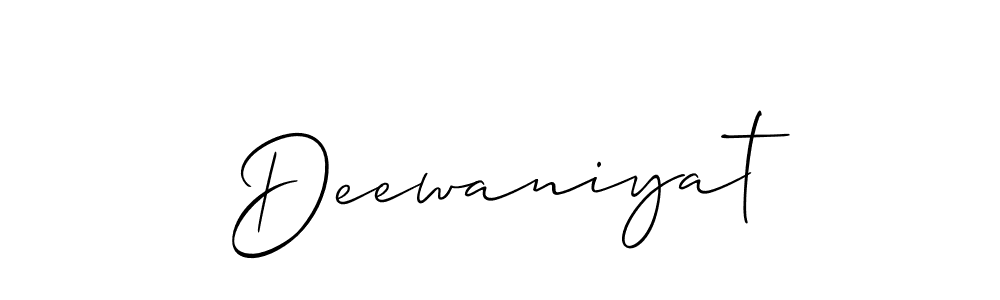 Make a short Deewaniyat signature style. Manage your documents anywhere anytime using Allison_Script. Create and add eSignatures, submit forms, share and send files easily. Deewaniyat signature style 2 images and pictures png