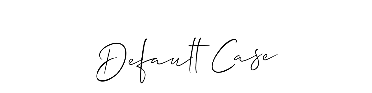 Make a short Default Case signature style. Manage your documents anywhere anytime using Allison_Script. Create and add eSignatures, submit forms, share and send files easily. Default Case signature style 2 images and pictures png
