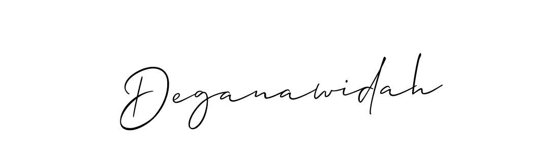 Also we have Deganawidah name is the best signature style. Create professional handwritten signature collection using Allison_Script autograph style. Deganawidah signature style 2 images and pictures png