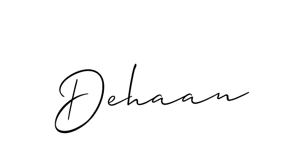 Best and Professional Signature Style for Dehaan. Allison_Script Best Signature Style Collection. Dehaan signature style 2 images and pictures png