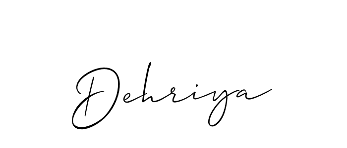 Once you've used our free online signature maker to create your best signature Allison_Script style, it's time to enjoy all of the benefits that Dehriya name signing documents. Dehriya signature style 2 images and pictures png