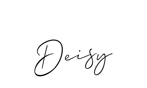 Make a short Deisy signature style. Manage your documents anywhere anytime using Allison_Script. Create and add eSignatures, submit forms, share and send files easily. Deisy signature style 2 images and pictures png