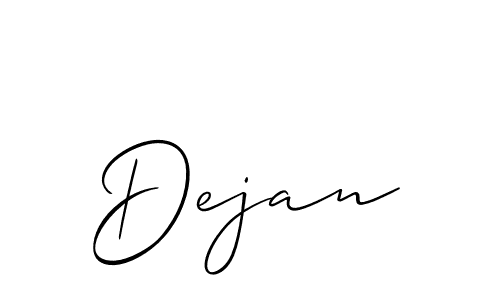 Make a beautiful signature design for name Dejan. Use this online signature maker to create a handwritten signature for free. Dejan signature style 2 images and pictures png