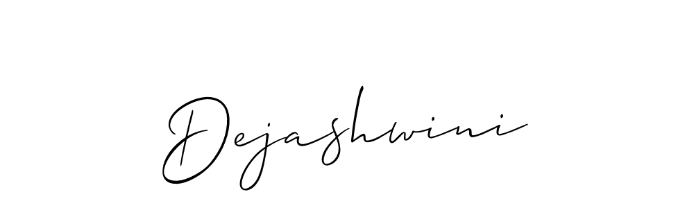 How to Draw Dejashwini signature style? Allison_Script is a latest design signature styles for name Dejashwini. Dejashwini signature style 2 images and pictures png