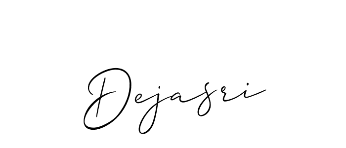 It looks lik you need a new signature style for name Dejasri. Design unique handwritten (Allison_Script) signature with our free signature maker in just a few clicks. Dejasri signature style 2 images and pictures png