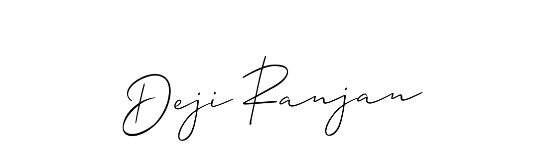 Once you've used our free online signature maker to create your best signature Allison_Script style, it's time to enjoy all of the benefits that Deji Ranjan name signing documents. Deji Ranjan signature style 2 images and pictures png