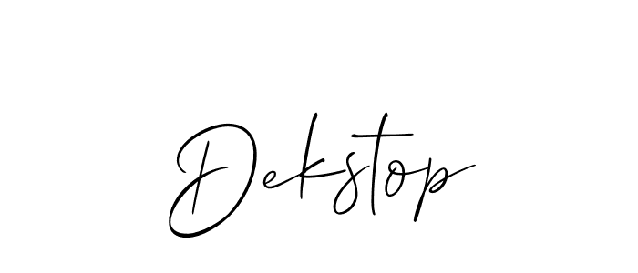 You can use this online signature creator to create a handwritten signature for the name Dekstop. This is the best online autograph maker. Dekstop signature style 2 images and pictures png