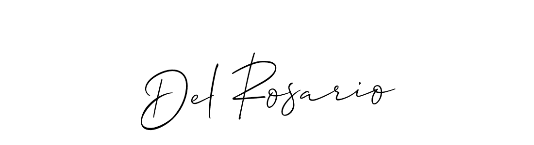 Make a beautiful signature design for name Del Rosario. Use this online signature maker to create a handwritten signature for free. Del Rosario signature style 2 images and pictures png