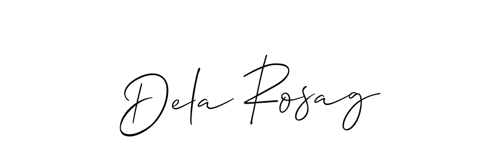 You can use this online signature creator to create a handwritten signature for the name Dela Rosag. This is the best online autograph maker. Dela Rosag signature style 2 images and pictures png