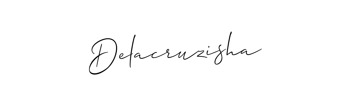 Here are the top 10 professional signature styles for the name Delacruzisha. These are the best autograph styles you can use for your name. Delacruzisha signature style 2 images and pictures png