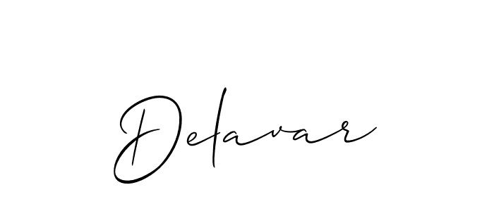 Make a short Delavar signature style. Manage your documents anywhere anytime using Allison_Script. Create and add eSignatures, submit forms, share and send files easily. Delavar signature style 2 images and pictures png