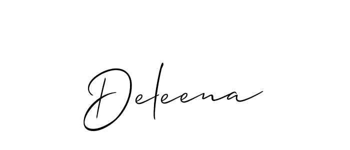 Check out images of Autograph of Deleena name. Actor Deleena Signature Style. Allison_Script is a professional sign style online. Deleena signature style 2 images and pictures png