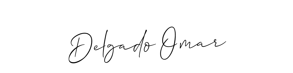 How to make Delgado Omar signature? Allison_Script is a professional autograph style. Create handwritten signature for Delgado Omar name. Delgado Omar signature style 2 images and pictures png