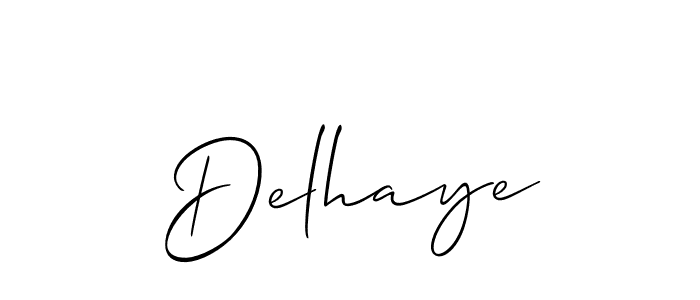 Make a short Delhaye signature style. Manage your documents anywhere anytime using Allison_Script. Create and add eSignatures, submit forms, share and send files easily. Delhaye signature style 2 images and pictures png