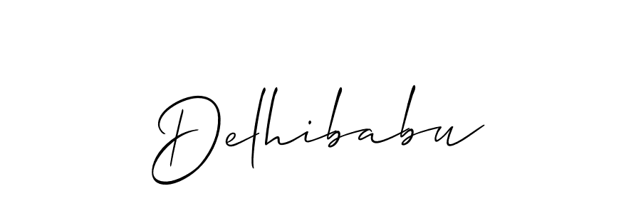 Make a beautiful signature design for name Delhibabu. Use this online signature maker to create a handwritten signature for free. Delhibabu signature style 2 images and pictures png