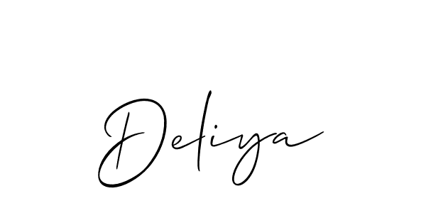 You can use this online signature creator to create a handwritten signature for the name Deliya. This is the best online autograph maker. Deliya signature style 2 images and pictures png