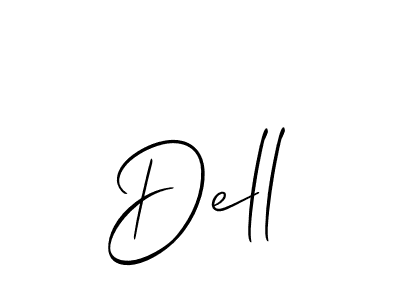 Also You can easily find your signature by using the search form. We will create Dell name handwritten signature images for you free of cost using Allison_Script sign style. Dell signature style 2 images and pictures png
