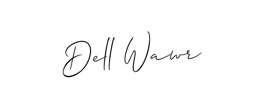 You can use this online signature creator to create a handwritten signature for the name Dell Wawr. This is the best online autograph maker. Dell Wawr signature style 2 images and pictures png