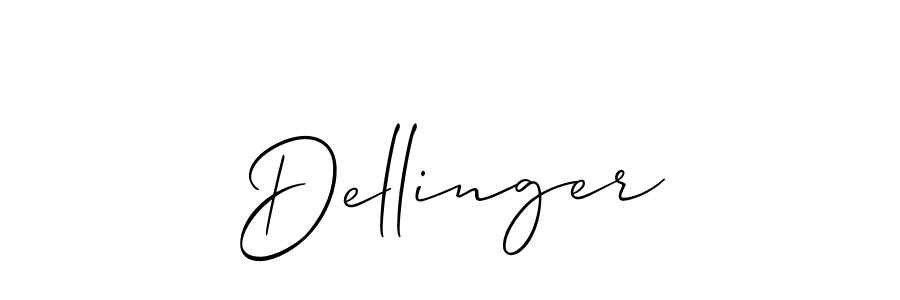 It looks lik you need a new signature style for name Dellinger. Design unique handwritten (Allison_Script) signature with our free signature maker in just a few clicks. Dellinger signature style 2 images and pictures png